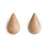Normann Copenhagen - Dropit Wall Hook Small, Natural (set Of 2)