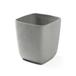 Eternit - Osaka Plant Pot, 35 X 35 X 36 Cm, Natural Grey