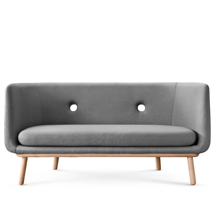 Eva Solo - Phantom 2-Seater Sofa, Oak / Gray - Image 2