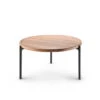 Eva Solo - Savoye Coffee Table, Ø 60 X H 35 Cm, Natural Oak / Black