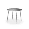 FDB Møbler - M21 Teglgård Garden Table, Ø 90 Cm, Gray
