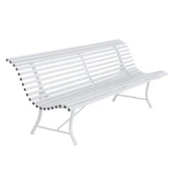 Fermob - Louisiane Bench, 200 Cm, Cotton White