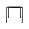 Fiam - Aria Table, 80 X 80 Cm, Black