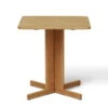 Form & Refine - Quatrefoil Table, 68 × 68 Cm, Oak