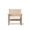Fredericia - The Canvas Armchair, Canvas / Soaped Oak