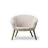 Fredericia - Ditzel Lounge Chair, Walnut / Sheepskin
