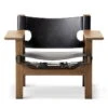Fredericia - Oak Smoked And Oiled / Leather Black