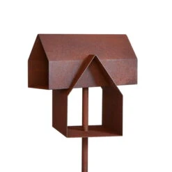 Frederik Roijé - Size Matters Bird House, Corrosion Brown