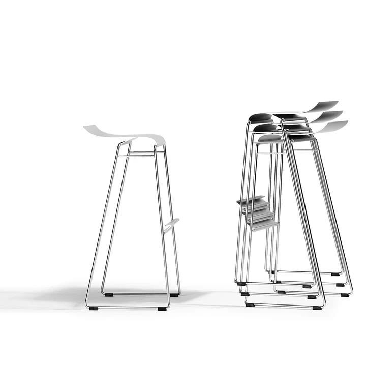 Blå Station AB - Gecco, 82 Cm, White Lacquered - Image 7