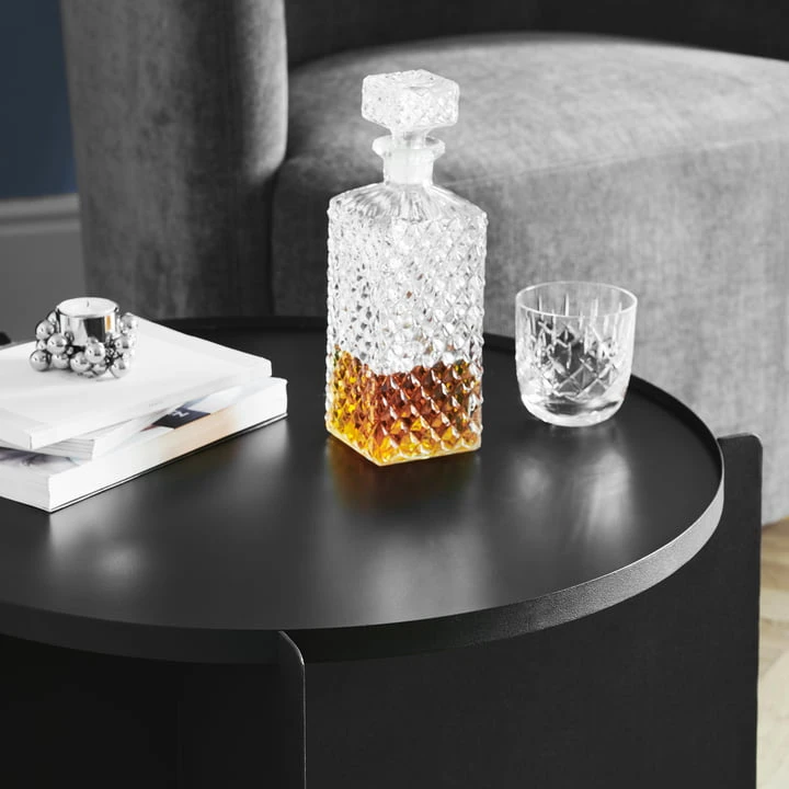 Gejst - Svip Side Table, Ø 60 X 42 Cm, Black / Gray - Image 3