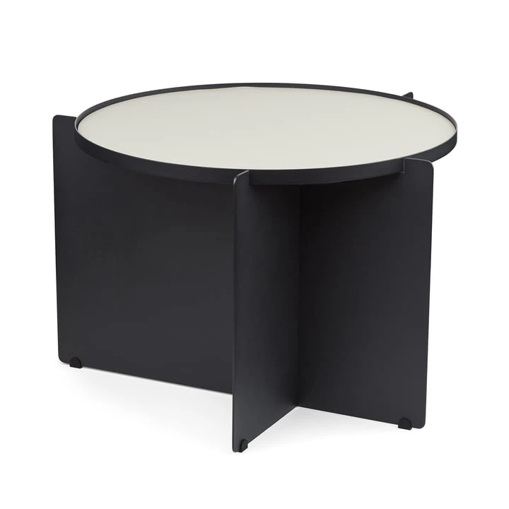 Gejst - Svip Side Table, Ø 60 X 42 Cm, Black / Gray - Image 2