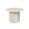 Gubi - Epic Coffee Table, Ø 60 Cm, Neutral White