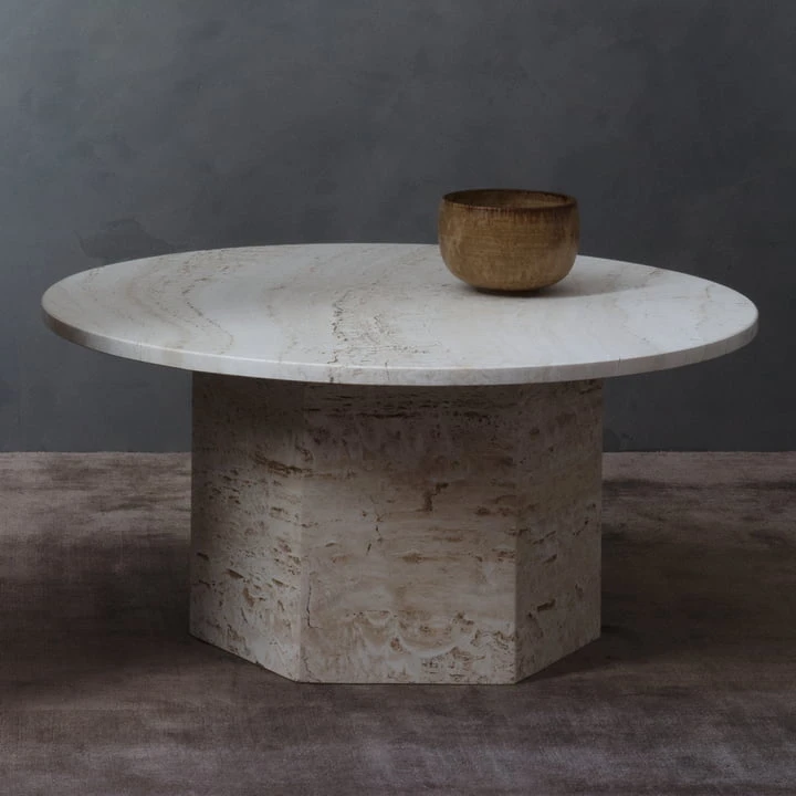 Gubi - Epic Coffee Table, Ø 60 Cm, Neutral White - Image 3