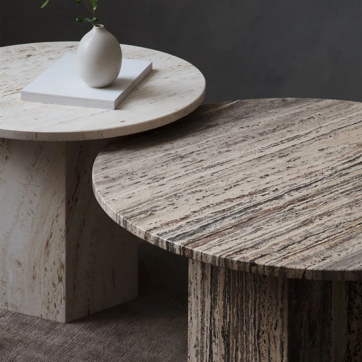 Gubi - Epic Coffee Table, Ø 60 Cm, Neutral White - Image 8