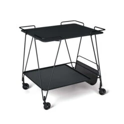 Gubi - Matégot Trolley / Service Trolley, Black
