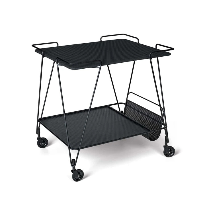 Gubi - Matégot Trolley / Service Trolley, Black