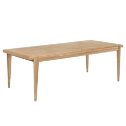 Gubi - S-Table, Rectangular Extendable, 95 X 220-320 Cm, Oak Matt Lacquered