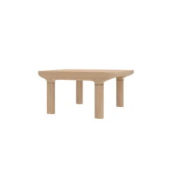 Hartô - Camille Side Table 62 X 50 X 29.5 Cm, Natural Oak