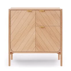 Hartô - Marius Chest Of Drawers 120 Cm, Natural Oak
