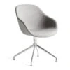 Hay - About A Chair Aac 121, Polished Aluminum / Remix 133 Gray