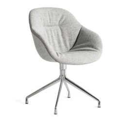 Hay - About A Chair Aac 121 Soft, Polished Aluminium / Hallingdal 116