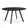Hay - Copenhague CPH25 Table Ø 140 Cm, Black / Linoleum Black
