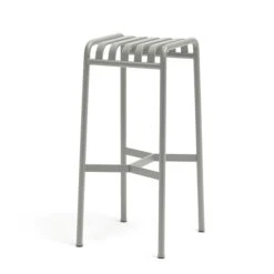 Hay - Palissade Bar Stool, Light Gray
