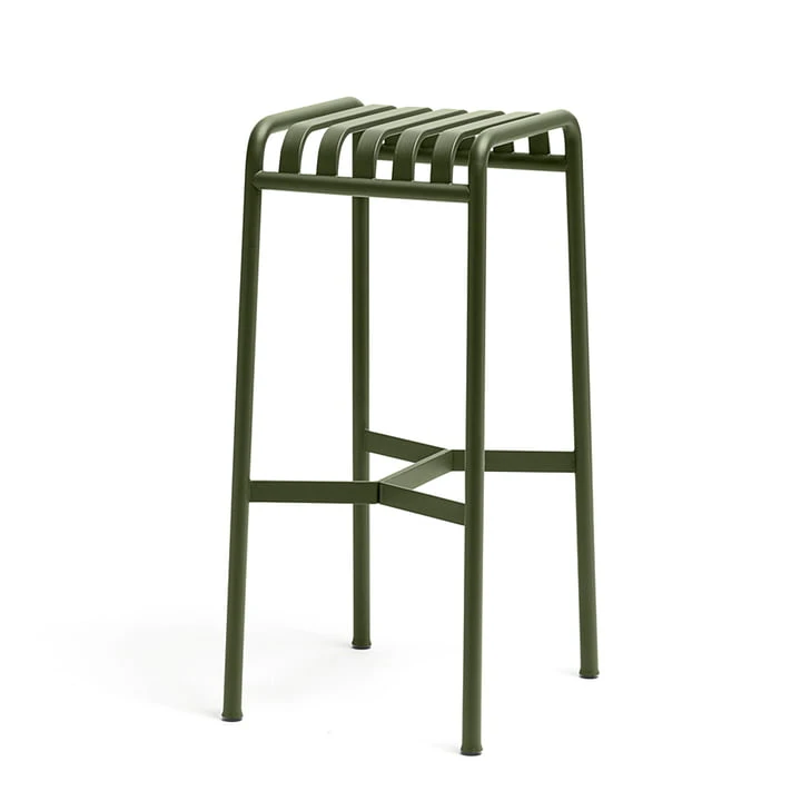 Hay - Palissade Bar Stool, Light Gray - Image 2