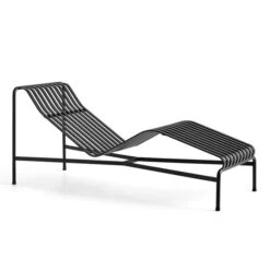 Hay - Palissade Chaise Longue Deck Chair, Anthracite