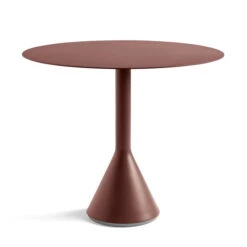 Hay - Palissade Cone Table Ø 90 X H 74 Cm, Iron Red