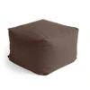 Hay - Snug Pouf, H 40 Cm, Dark Brown