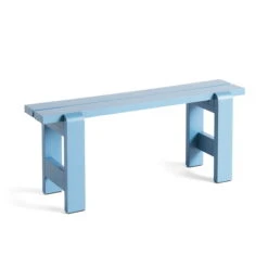 Hay - Weekday Bench, L 111 Cm, Azure Blue
