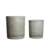 House Doctor - Hook Plant Pot, Light Grey (set Of 2)