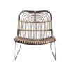 House Doctor - Kawa Lounge Chair, Rattan