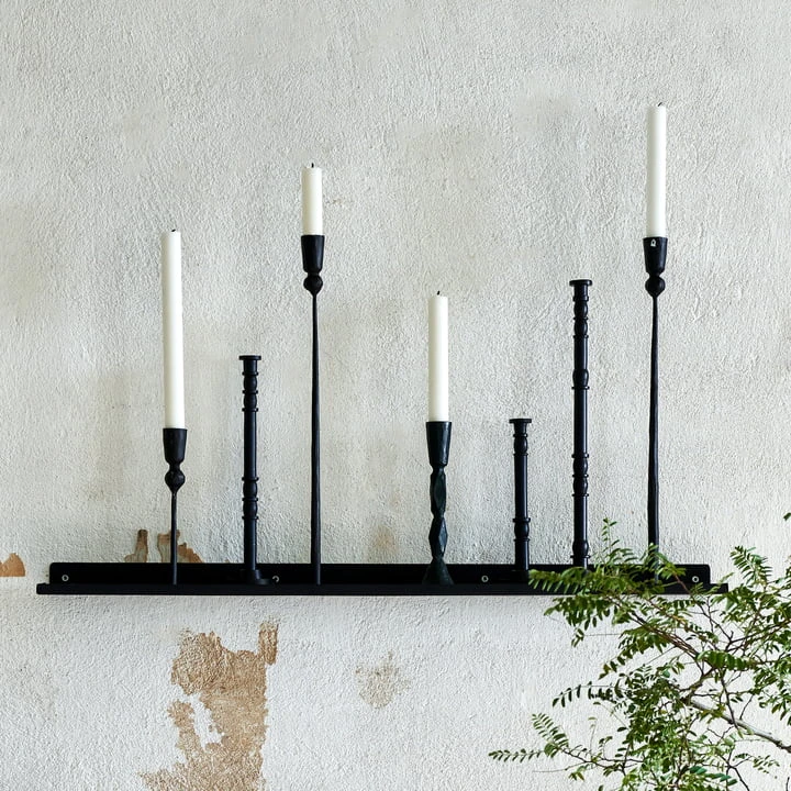 House Doctor - Ledge Wall Shelf, L 43 Cm, Silver Brushed - Image 5