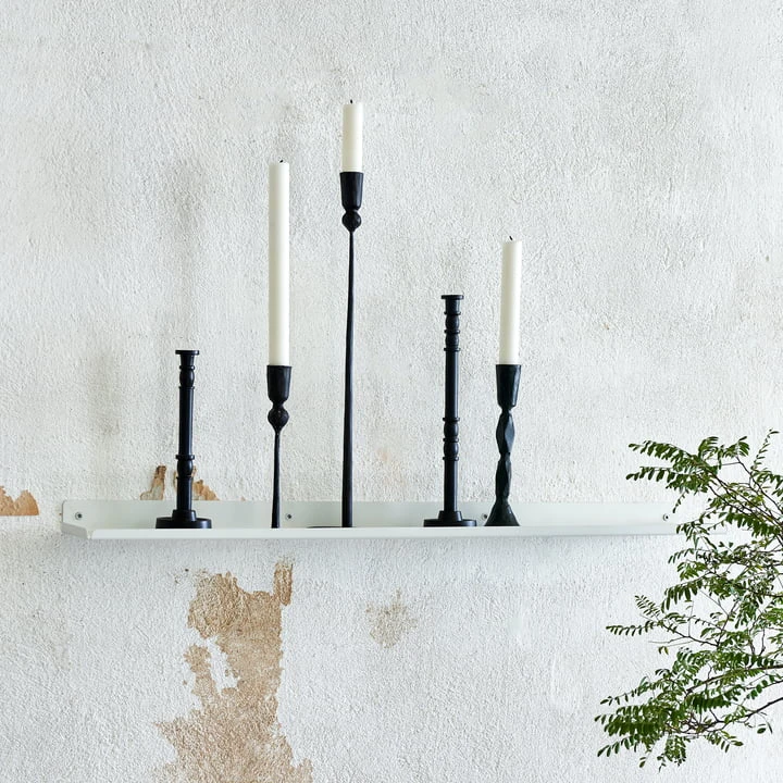 House Doctor - Ledge Wall Shelf, L 43 Cm, Silver Brushed - Image 6