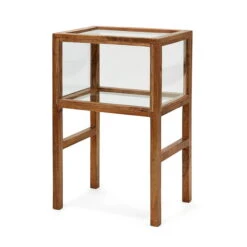 House Doctor - Montre Side Table, Antique Brown
