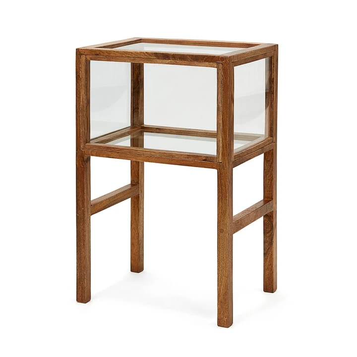 House Doctor - Montre Side Table, Antique Brown