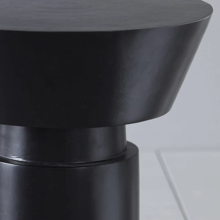 House Doctor - Nanded Side Table, Ø 40 X H 50 Cm, Black - Image 4