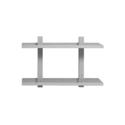 House Doctor - Sheo Wall Shelf, 2 Shelves, Gray