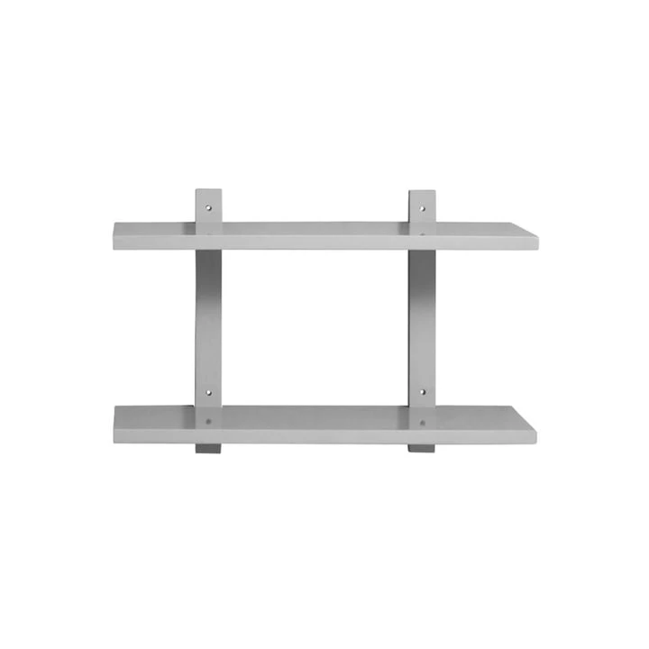 House Doctor - Sheo Wall Shelf, 2 Shelves, Gray
