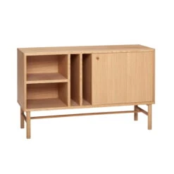 Hübsch Interior - Chest Of Drawers With Shelves, Oak