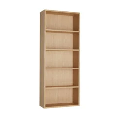 Hübsch Interior - Kappu Wall Shelf, H 100 Cm, Oak