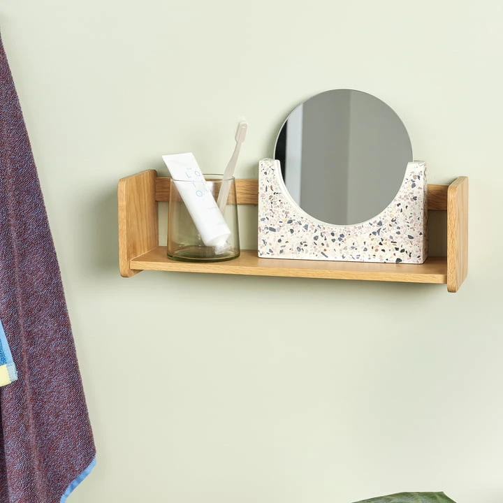 Hübsch Interior - Nomad Shelf, Single, Oak - Image 2