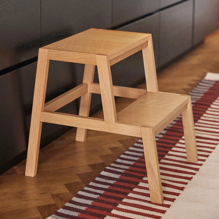 Hübsch Interior - Step Stool, Oak - Image 2