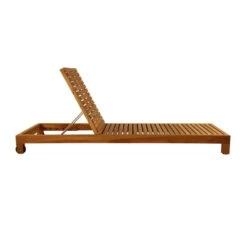 Jan Kurtz - Korfu Sun Lounger, Teak Nature