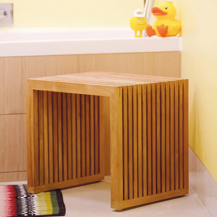 Jan Kurtz - Tivoli Stool, Teak Wood - Image 4