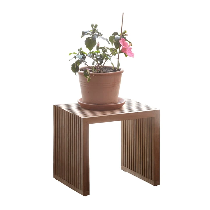 Jan Kurtz - Tivoli Stool, Teak Wood - Image 2