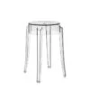 Kartell - Charles Ghost Stool H 46 Cm, Crystal Clear