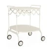 Kartell - Gastone Trolley, Monochrome Matt White